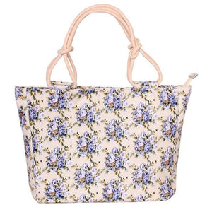 Casual Fashion Women's Handbag Totes - Beautiful Flower Prints for the Beach and More