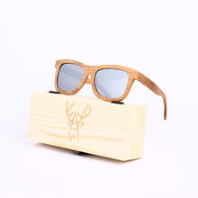 Load image into Gallery viewer, Bamboo Sunglasses for Men or Women - Polarized Retro